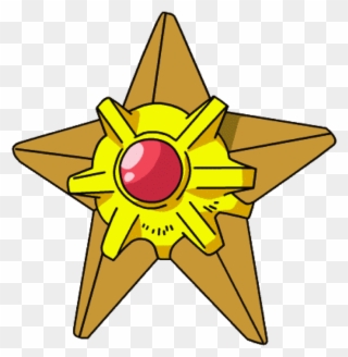 Clipart Star Sherrif - Pokemon Staryu - Png Download