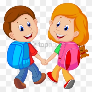 Free Png School Kids Clip Art Png Png Image With Transparent - School Kids Png