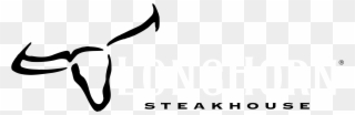 Longhorn Steakhouse Logo Black And White - Longhorn Steakhouse Logo Png Clipart