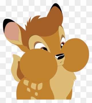 Bambi Transparent Squirrel - Bambi Puffy Cheeks Clipart