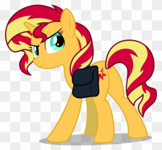 Sunset Shimmer By Chainchomp2 - Sunset Shimmer Pony Form Clipart