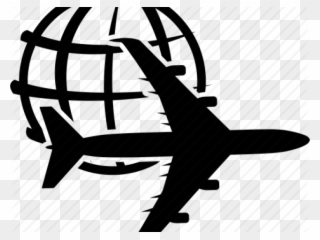 Flight Clipart Shipping - Shape Of A Plane - Png Download