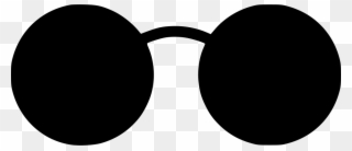 Eye Glass View See Read Accessory Comments - Circle Clipart