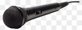 Karaoke Microphone - Mic On The Ground Clipart