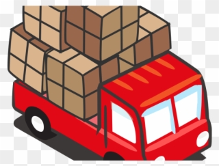 Truck Clipart Simple - Cargo Clip Art - Png Download