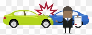 Car Crash - Accidents Vector Clipart
