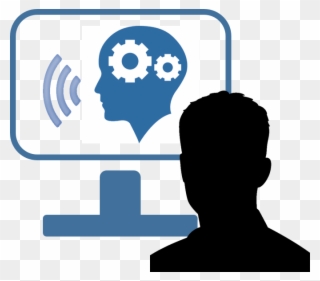 The Emerging Practice Of Providing Virtual Mental Health - Cabeza Con Engranaje Png Clipart