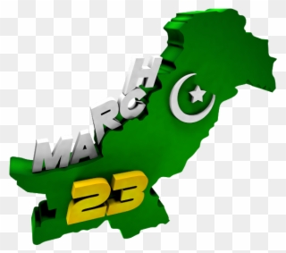 23rd March The Pakistan Day - 23 March Pakistan Day Png Clipart