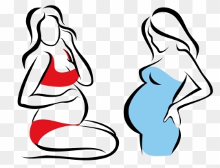 Pregnancy Stock Photography Illustration Women Pattern - Pregnancy Clipart