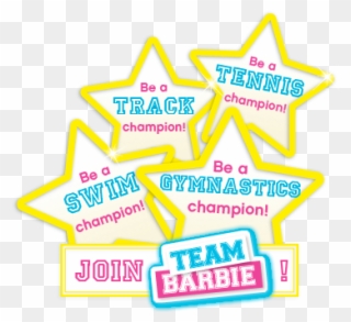 Off Of - Team Barbie Clipart