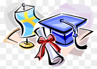 More In Same Style Group - Graduation Hat Clipart