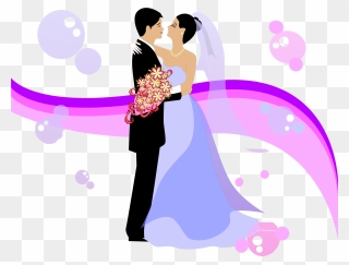Invitation Bridegroom Clip Art Designs - Wedding Invitation Clip Art Designs - Png Download