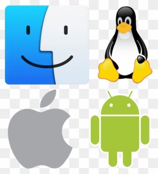 Mac, Linux, Ios És Android - Linux Operating System Logo Clipart