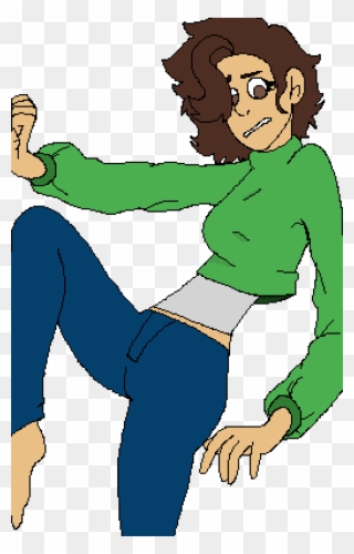 Unfinished Drawing Of Me - Cartoon Clipart