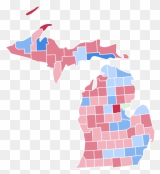 Michigan Presidential Election Results - Michigan 2018 Election Results Clipart