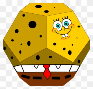 God Of War Clipart Spongebob - Spongebob Dodecahedron - Png Download