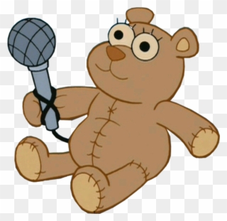 #teddybear #confessabear #microphone #teddy #bear #spongebob - Confess A Bear Transparent Clipart