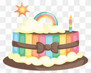 Bolo 06 By Convitex - Birthday Cake Vector Png Clipart