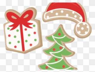 Cookie Clipart File - Christmas Tree - Png Download