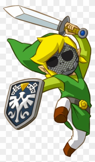 Lamebot [lamelink Character Logo] - Legend Of Zelda Spirit Tracks Link Clipart