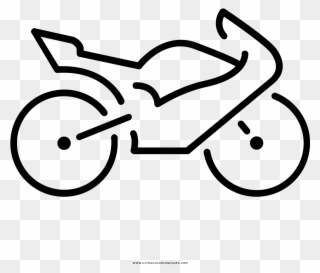 Motorrad Ausmalbilder - Icon Motorcycle Top View Png Clipart