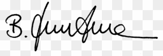 Unterschrift Benjamin Hartmann - Calligraphy Clipart