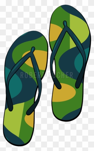 Summer Feeling - Flip-flops Clipart