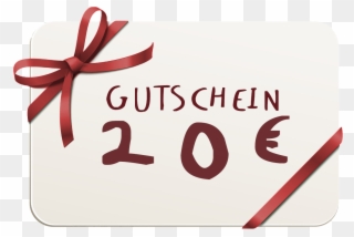 20 Euro Gutschein - Present Clipart