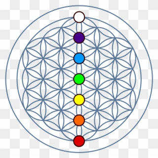 The Melodies Are Trivial, The Synthesizer Sounds Mostly - Flower Of Life Rainbow Clipart