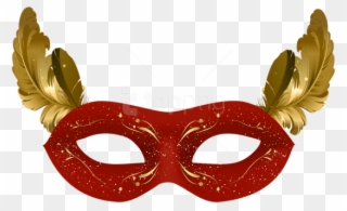Free Png Download Red Carnival Mask Png Clipart Png - Red Masquerade Mask Png Transparent Png