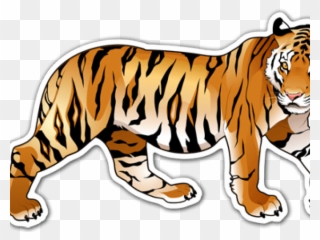 Tiger Clipart Wild Animals - Transparent Background Tiger Clipart - Png Download