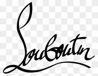 Christian Louboutin Logo - Red Christian Louboutin Logo Clipart
