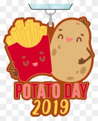Did You Know That August 19th Is National Potato Day Clipart