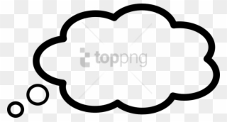Free Png Thinking Cloud Png Png Image With Transparent - Clipart Thinking