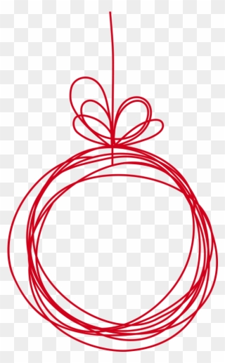 2018 - Christmas Doodle Ball Clipart