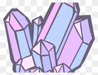 Crystals Clipart Line Drawing - Png Download