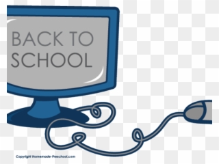 Back To School Clipart Computer - Back To Love In Bossa - Png Download