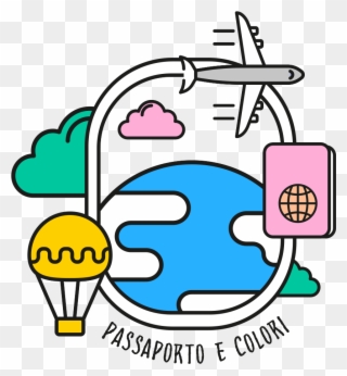 Passaporto E Colori I Viaggi Di Sandra Clipart