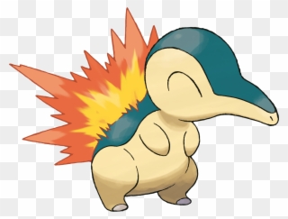 155cyndaquil - Fire Type Pokemon Drawing Clipart