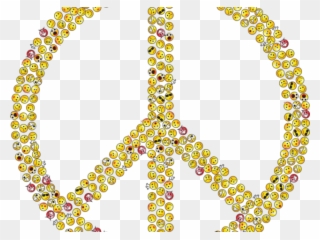 Peace Symbol Clipart Clip Art - Peace Sign Hand Svg - Png Download