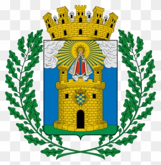 Escudo De Medellin-ornamentos Exteriores - Spain Basque Coat Of Arms Clipart