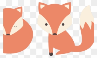 Red Fox Clipart Carton - Arctic Fox Drawing Cartoony - Png Download