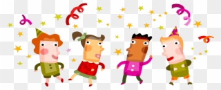 Clipart Party Kids Fun Pictures Png Clipart Png Party - Kids Dancing Clipart Transparent