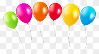Balloons Png Transparent Background - Globos De Celebracion Png Clipart