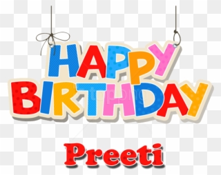 Free Png Preeti Happy Birthday Balloons Name Png Png - Happy Birthday David Png Clipart