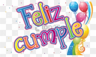 Free Png Feliz Cumpleaños With Balloons Png Images - Cartel Feliz Cumpleaños Para Imprimir Clipart