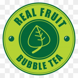 Real Fruit Bubble Tea Logo - Real Fruit Bubble Tea Clipart