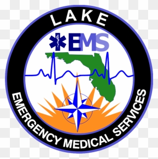 Lake County Ems Logo - Circle Clipart