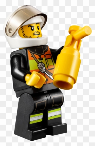 Fireman - Lego 60000 Instructions Clipart