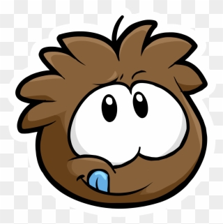 Brown Puffle - Club Penguin Puffle Cafe Clipart